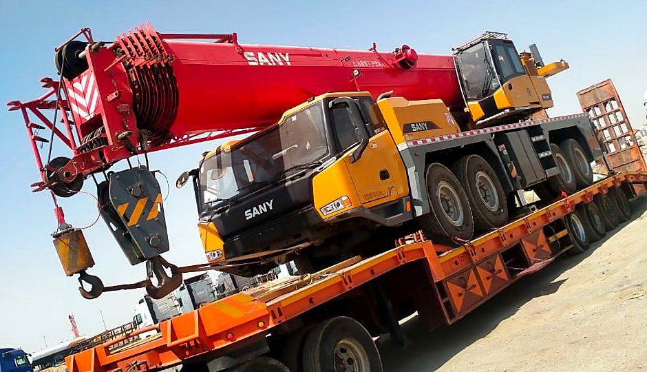 SANY mobile crane boom and hook block